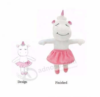 柔软的毛绒玩具peluches de unicornio licorne unicorn custom