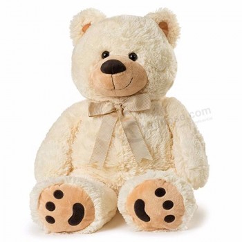 Urso de pelucia plüsch gefüllt benutzerdefinierte tedy bär puppe glückliches lächeln teddy