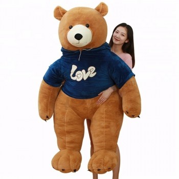 big stuffed animals polar bear plush toy teddy bear giant with clothes