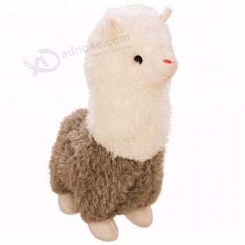 Nuevo 2019 peluches de peluche de calidad para bebe bebe peluches de alpaca