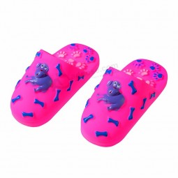 Zapatillas personalizadas de colores para perros, juguetes para morder