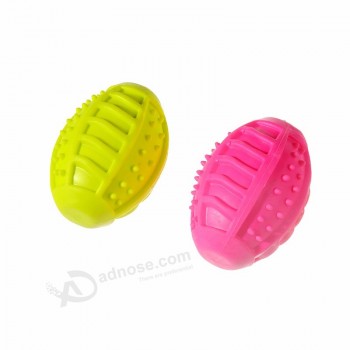 Fábrica personalizada 9 cm tamaño perro juguete pelota masticar juguetes para mascotas