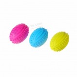 Custom 8.9см 75g Mini Rugby Ball Dog Toy Chew Toys With Sound
