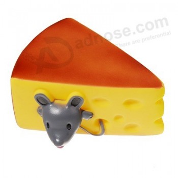 10.5*8.5 Cm Mouse Pets Toys For Dogs Safety Sandwich Squeaky Toys