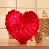 2019 New design colorful glowing valentine light up heart led toy