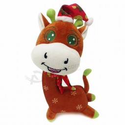 定制圣诞装饰派对用品毛绒navidad驯鹿玩具驼鹿