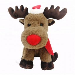 2019 Christmas doll soft reindeer plush toy navidad moose