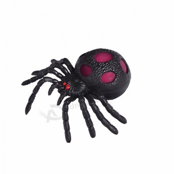 Brinquedos de ventilação tpr spirit festival malha bonito bola squishy aranha descompressão squeeze brinquedo