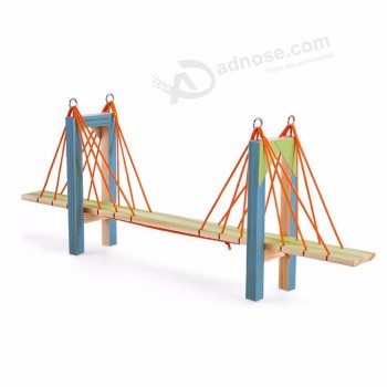 新しいデザインの吊り橋の教育モデルを学ぶことを飾ること