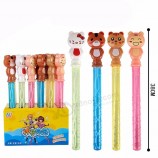 Personalizzato a buon mercato 38 centimetri fumetto bubble stick che soffia giocattolo bolla per i bambini
