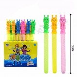 Factory Supply 38CM Five-Ring Bubble Stick Magic Bubble Toy Filled With Water Bubble Stick