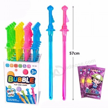 Summer New Large 57CM Western Sword Concentrate Bubble Tube Toy For Kid