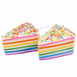 Más barato lento aumento crema pastel perfumado suave apretón suave aumento squishies juguetes para niñas