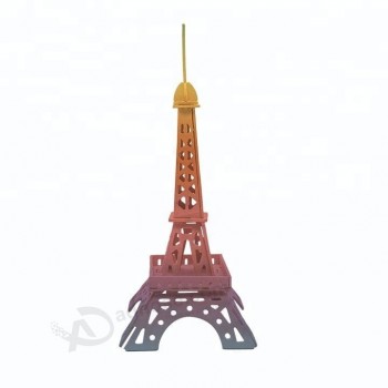 Assembly Model Eiffel Tower Wooden 3D Puzzle Game Custom