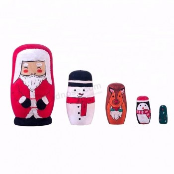 Aangepaste speelgoed geschenken houten matroesjka Russische poppen