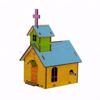 Wholesale Wooden Hand Crank Music Box for Kids