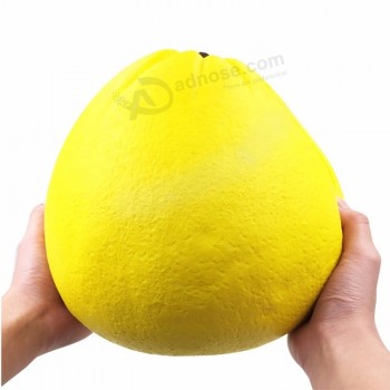 Fruta grande shaddock squishy laranja scented pomelo squeeze toy