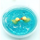 Amazon new product DIY flat ball duck slime crystal mud anti-stress toy