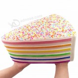 Anti-Stress jumbo slice cake squishy kinderen speelgoed voor decoratie