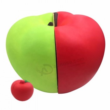 Langzame rijzende squishies fruit voor educatief pu speelgoed