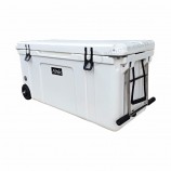 AHIC DL128QT large roto molded ice chest cooler with stainless drag handle