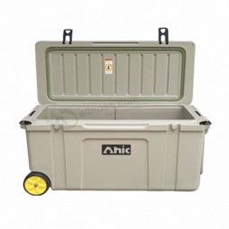 Customized Ice Chest Cooler Chiller Box With Wheel