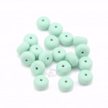 14Mm Soft Silicone Beads Pumpkin Loose Silicone Teether Beads