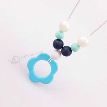Baby Nursing Accessories Teething Jewelry Infant Toy Pendant Necklace