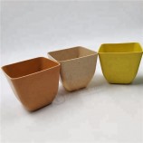 Biodegradable  Garden Bamboo Fiber  Flower pots