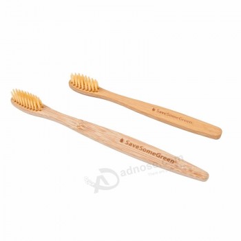 Natural Biodegradable bamboo toothbrush  for baby child kids