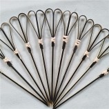 Decoratieve partij fruit bbq bamboo picks spiesjes voor bar
