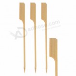 Eco amigable bambú bbq kebab rotisserie pincho de fábrica