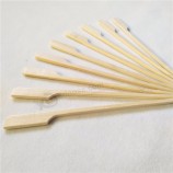 에코 친화적 인 색상 외륜 대나무 teppo 꼬치 스틱 공장