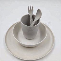 hot sale bamboo fiber dishes and plates