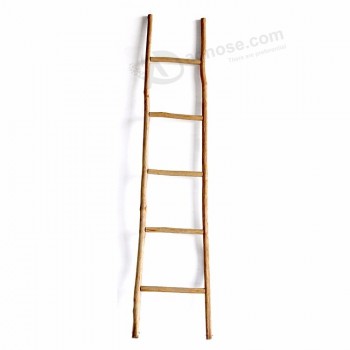 Rustic Wooden Decorative Folding wooden ladder
