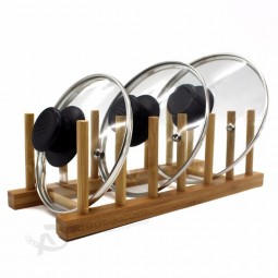 Collapsible Drying Bamboo Dish Rack Kitchen