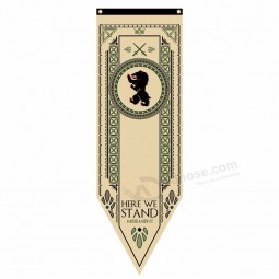 Game of Thrones House Mormont Tournament Banner Digital Printing Unique Outdoor Advertising Flag For Kids Students Fans