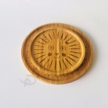 Breakfast Bread Bamboo Tea Serving Tray Wood