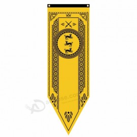 Game of Thrones Tournament Banner Wall Hanging Sandor Clegane Outdoor Garden Flag For Students Fans Dorm Room Decor