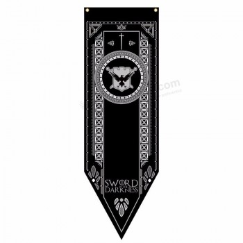 Game of Thrones Night's Watch Tournament Banner Digital Printed Three Eyed Crow Advertising Flag For Kids Students Fans