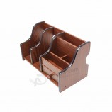 Cajonera natural de corcho moderno organizador de escritorio