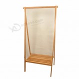 Porte-manteau en bois en bambou massif