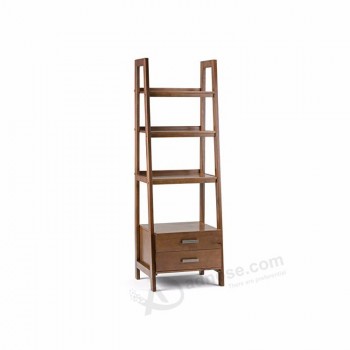 Home Solid Wooden Decorative Ladder Shelf