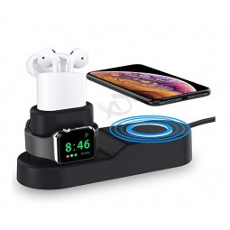 Draadloze oplader snel voor iPhone en voor oortelefoon voor horloge qi draadloze oplader