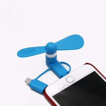 Desktop Cooling Hand Fans with Rechargeable Battery For PC Mobile Phone