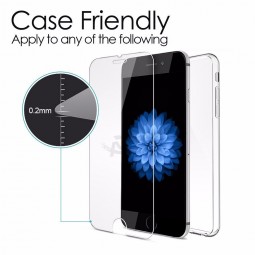 Bolha livre toque 3d compatível para iphone 7 protetor de tela de vidro temperado