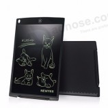 Lcd escrita tablet placa eletrônica preta educacional desenho brinquedos placa de escrita para crianças