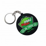 Werbeartikel niedlichen Cartoon Tier Pferd personalisierte weiche Gummi PVC Keychain Tag Hersteller