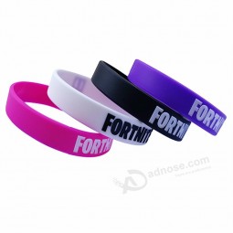 Amostra grátis cool esportes pulseiras de borracha de silicone