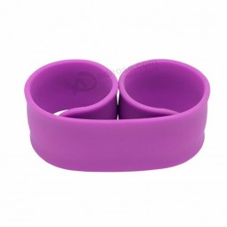 Polsino di schiaffo in silicone con cinturino in gomma con logo personalizzato per bambini